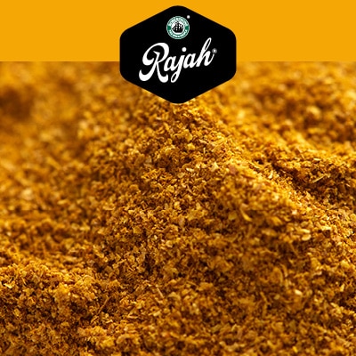 Robertsons Medium Rajah Curry Powder (Pouch) 800 g - Rajah Medium’s blend of herbs and spices delivers the flavour, aroma and colour my guests love.